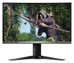 Lenovo Y27G 27 Inch Curved Gaming Monitor.